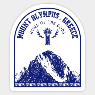 Mount Olympus Greece Sticker